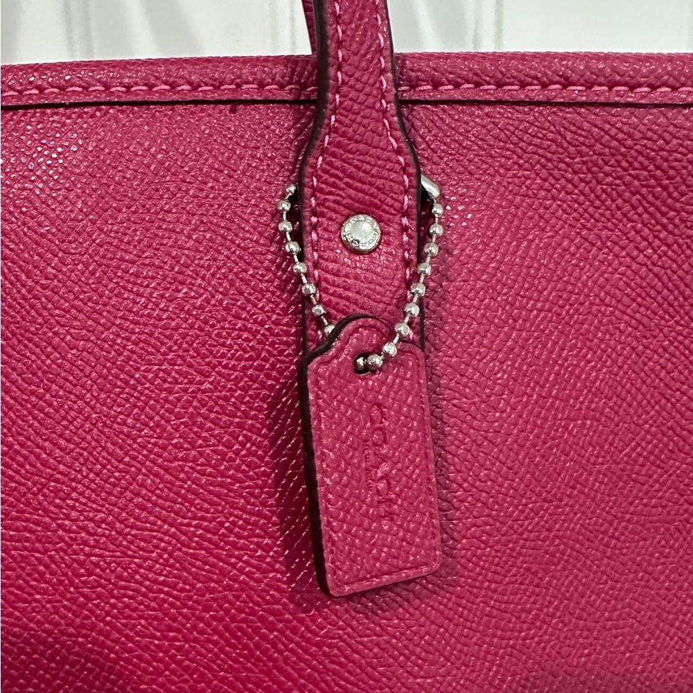 Coach Mini Hot Cerise (Cherry) Bag - Picture 3 of 7